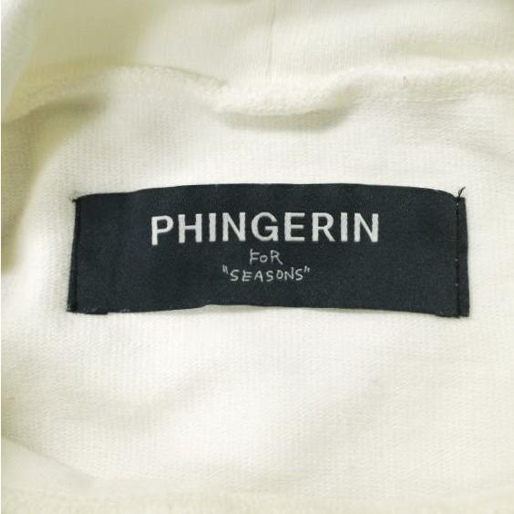 PHINGERIN フィンガリン 日本製 モックネックロングスリーブTシャツ PD-162-WCS-051 L ホワイト ヘビーウェイトコットン タートル g9934 |  | 02