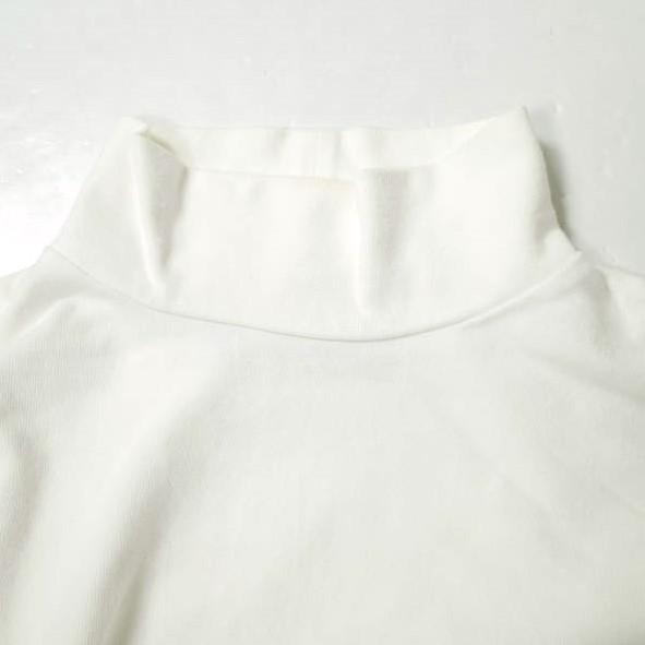 PHINGERIN フィンガリン 日本製 モックネックロングスリーブTシャツ PD-162-WCS-051 L ホワイト ヘビーウェイトコットン タートル g9934 |  | 03