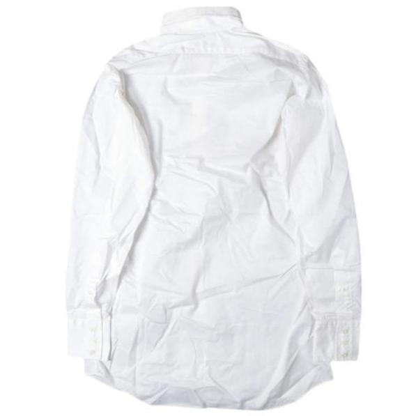 INDIVIDUALIZED SHIRTS UNITED ARROWSカスタムオーダー限定 コットンツイルラウンドカラーBDシャツ オーダーサイズ(L程度) ホワイト 丸襟 |  | 01