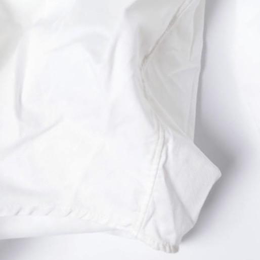 INDIVIDUALIZED SHIRTS UNITED ARROWSカスタムオーダー限定 コットンツイルラウンドカラーBDシャツ オーダーサイズ(L程度) ホワイト 丸襟 |  | 05