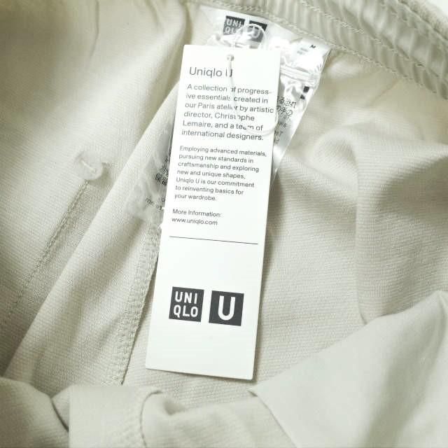 新品 UNIQLO U ユニクロユー フレンチリブパンツ 341-447529 M LIGHT
