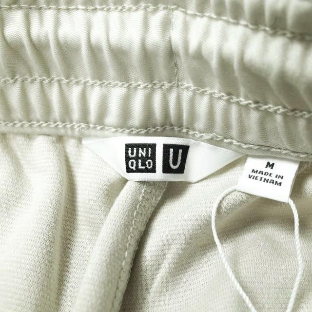 新品 UNIQLO U ユニクロユー フレンチリブパンツ 341-447529 M LIGHT