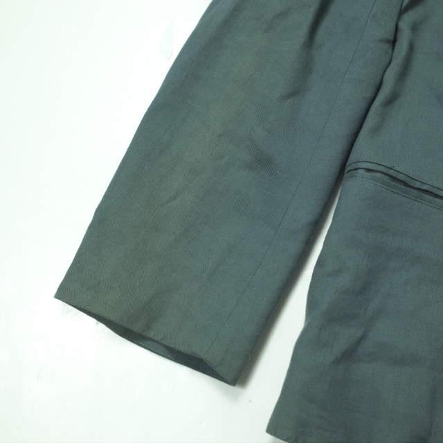 CHRISTOPHE LEMAIRE クリストフルメール コットンリネン ショールカラーダブルジャケット 55231-01520 1 グリーン アウター g9953 |  | 06