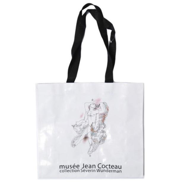 JEAN COCTEAU ジャンコクトー アートデザイン ショッパーバッグ 2個セット WHITE トートバッグ カバン g9963 |  | 01