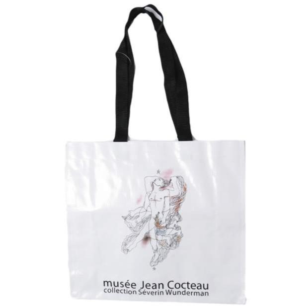 JEAN COCTEAU ジャンコクトー アートデザイン ショッパーバッグ 2個セット WHITE トートバッグ カバン g9963 |  | 02
