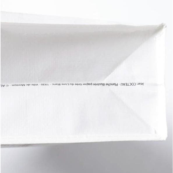 JEAN COCTEAU ジャンコクトー アートデザイン ショッパーバッグ 2個セット WHITE トートバッグ カバン g9963 |  | 06