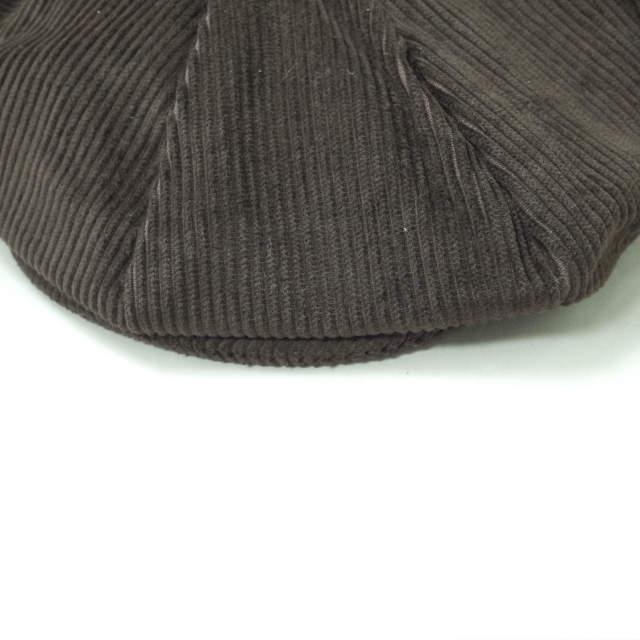 新品 Hanna Hats ハンナハッツ アイルランド製 コーデュロイ ニュースペーパーボーイハット L(59-60cm) DARK BROWN キャスケット g9988 |  | 03