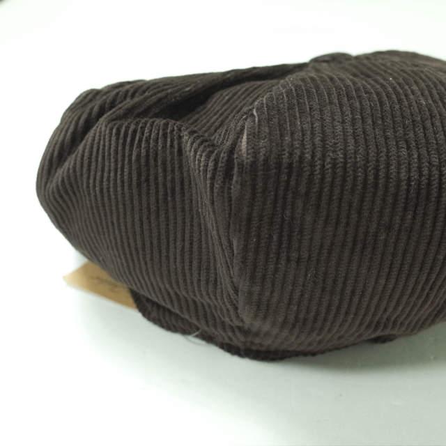 新品 Hanna Hats ハンナハッツ アイルランド製 コーデュロイ ニュースペーパーボーイハット L(59-60cm) DARK BROWN キャスケット g9988 |  | 05