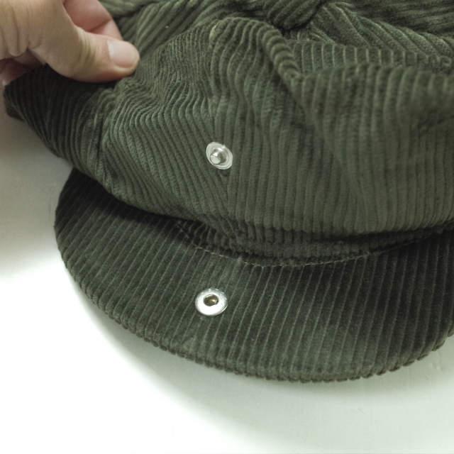 新品 Hanna Hats ハンナハッツ アイルランド製 コーデュロイ ニュースペーパーボーイハット L(59-60cm) OLIVE キャスケット 帽子 g9989 |  | 03