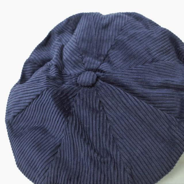 新品 Hanna Hats ハンナハッツ アイルランド製 コーデュロイ ニュースペーパーボーイハット L(59-60cm) NAVY キャスケット 帽子 g9990 |  | 02