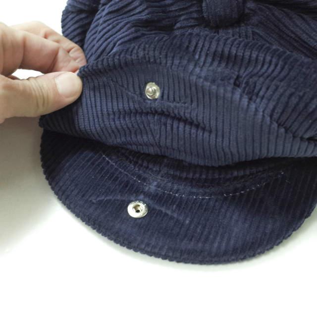 新品 Hanna Hats ハンナハッツ アイルランド製 コーデュロイ ニュースペーパーボーイハット L(59-60cm) NAVY キャスケット 帽子 g9990 |  | 04