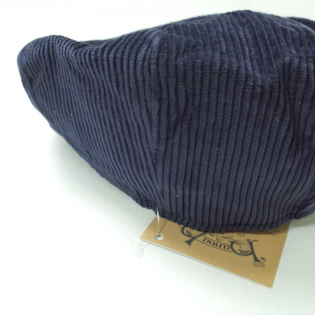 新品 Hanna Hats ハンナハッツ アイルランド製 コーデュロイ ニュースペーパーボーイハット L(59-60cm) NAVY キャスケット 帽子 g9990 |  | 05