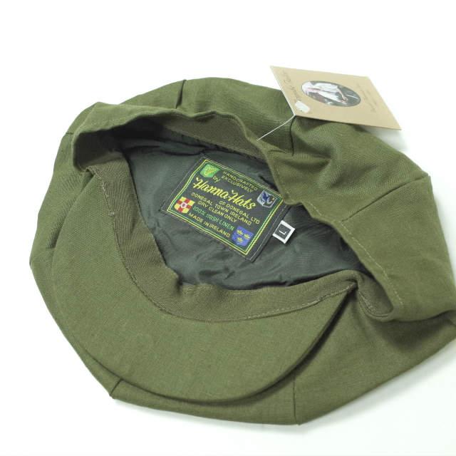 新品 Hanna Hats ハンナハッツ アイルランド製 アイリッシュリネン ニュースペーパーボーイハット L(59-60cm) OLIVE キャスケット g9991 |  | 06