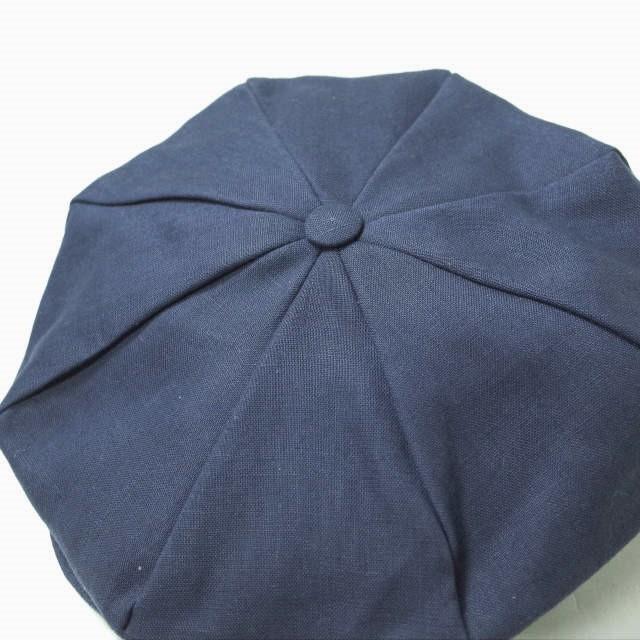 新品 Hanna Hats ハンナハッツ アイルランド製 アイリッシュリネン ニュースペーパーボーイハット L(59-60cm) NAVY キャスケット g9992 |  | 04