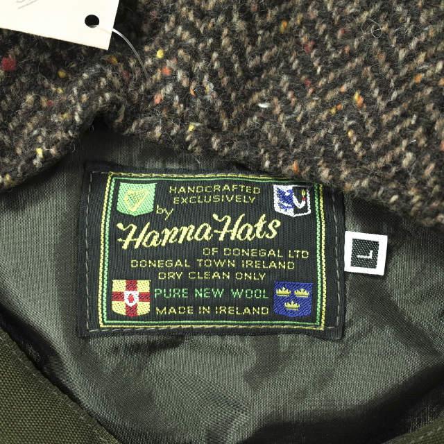 新品 Hanna Hats ハンナハッツ ネップヘリンボーンツイード ニュースペーパーボーイハット L(59-60cm) BROWN ウール キャスケット g9993 |  | 05