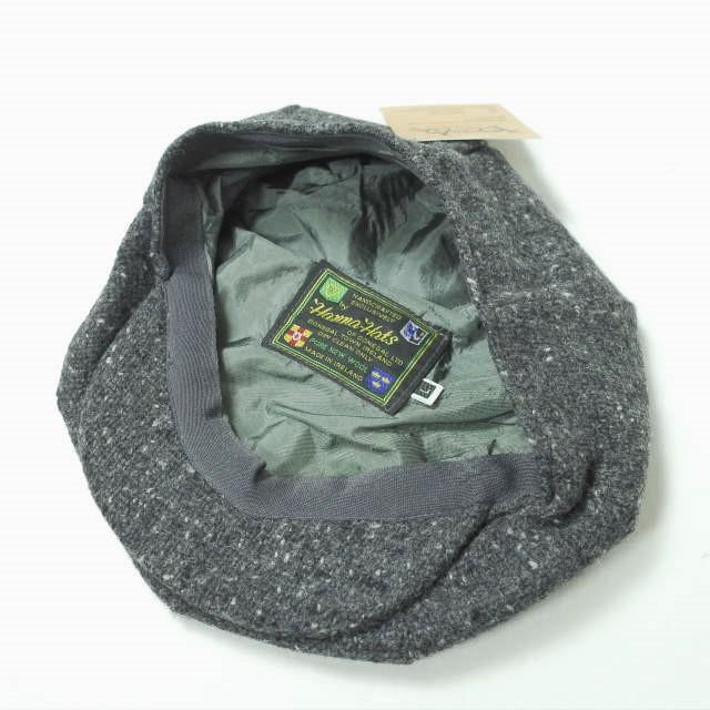 新品 Hanna Hats ハンナハッツ アイルランド製 ネップウール ニュースペーパーボーイハット L(59-60cm) GRAY キャスケット 帽子 g9995 |  | 06