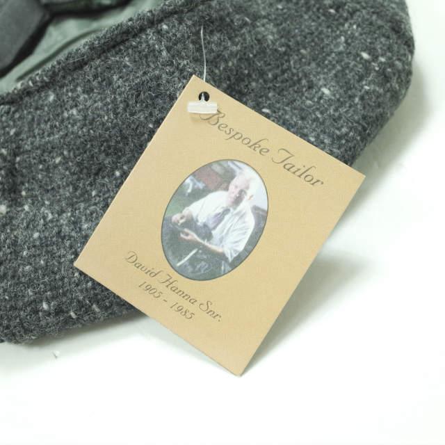 新品 Hanna Hats ハンナハッツ アイルランド製 ネップウール ニュースペーパーボーイハット L(59-60cm) GRAY キャスケット 帽子 g9995 |  | 07