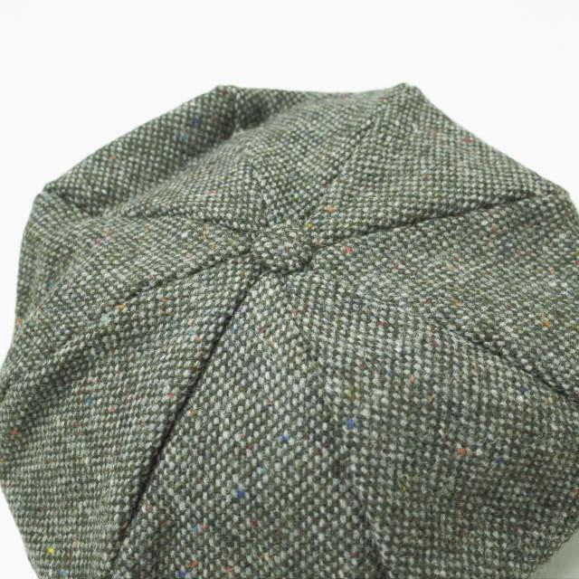 新品 Hanna Hats ハンナハッツ ホームスパンウール ニュースペーパーボーイハット L(内周約59-60cm) GRAY KHAKI キャスケット 帽子 g9997 |  | 04