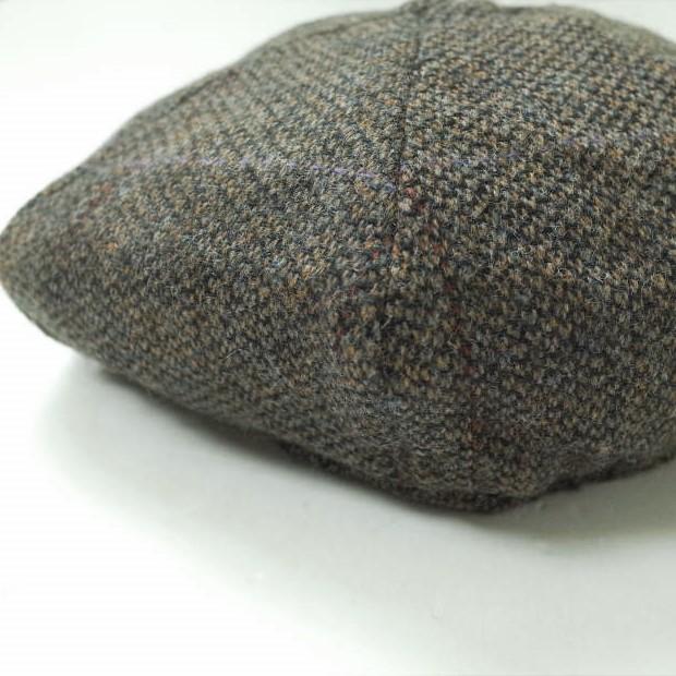 Hanna Hats ハンナハッツ アイルランド製 ミックス編み ウールニュースペーパーボーイハット L(59-60cm) BROWN キャスケット 帽子 g9999 |  | 05