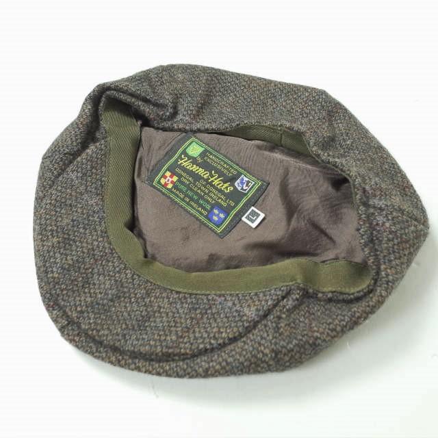 Hanna Hats ハンナハッツ アイルランド製 ミックス編み ウールニュースペーパーボーイハット L(59-60cm) BROWN キャスケット 帽子 g9999 |  | 06