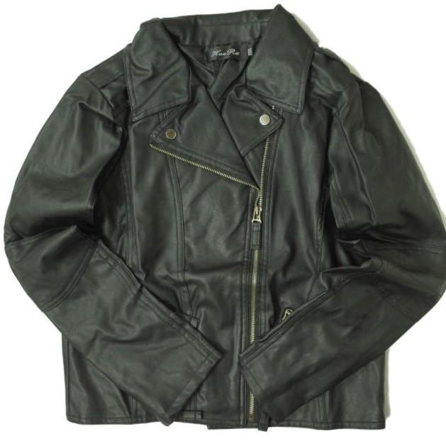 新品 no brand ノーブランド フェイクレザー ダブルライダースジャケット XXL ブラック アウター h028 | 