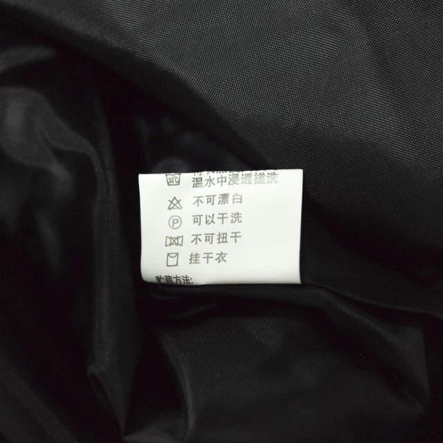 新品 no brand ノーブランド ワッペン付き ダウンベスト M ブラック ライン 中綿 アウター h062 |  | 07