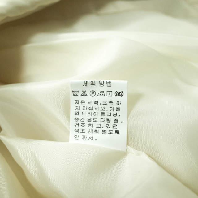 新品 no brand ノーブランド フーデッドダウンコート S オフホワイト 中綿 アウター h065 |  | 09