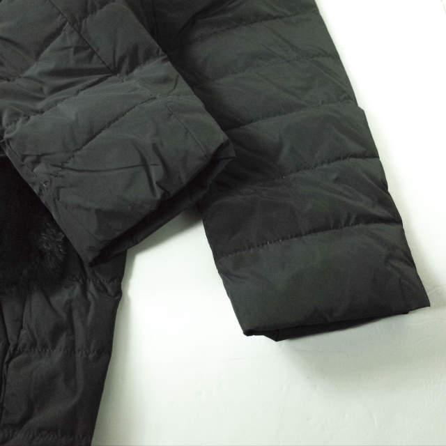 新品 no brand ノーブランド ファー付き フーデッドダウンコート L ブラック 中綿 アウター h068 |  | 06
