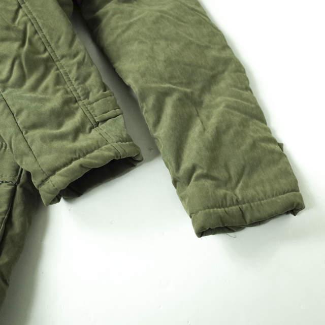新品 no brand ノーブランド ファー付き フーデッドコート M OLIVE 裏ボア アウター h072 |  | 04