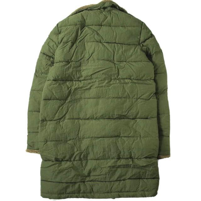 新品 no brand ノーブランド ボアカラー ダブルダウンコート L OLIVE トレンチ 中綿 アウター h073 |  | 01