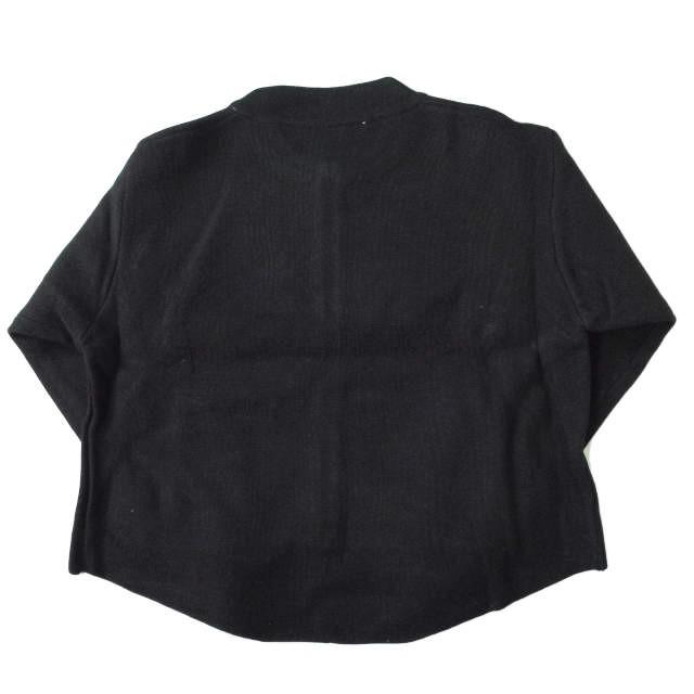 新品 no brand ノーブランド 刺繍デザイン ジップアップニットジャケット Free ブラック ブルゾン カーディガン アウター h077 |  | 01