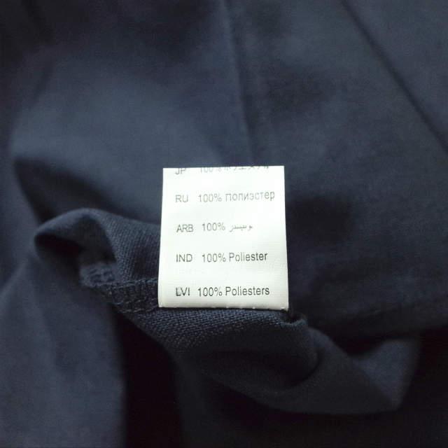 新品 no brand ノーブランド 刺繍デザイン シャツワンピース L ネイビー チュニック ロング トップス h080 |  | 07