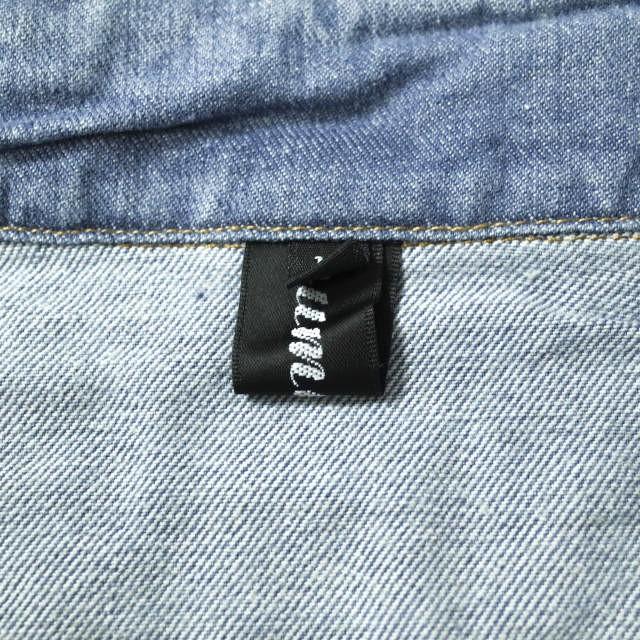 新品 no brand ノーブランド ダメージ加工 M-65デニムジャケット M Indigo Gジャン アウター h092 |  | 06