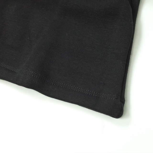 新品 no brand ノーブランド パーカーマキシワンピース M ブラック スウェット 裏フリース ロング トップス h096 |  | 06