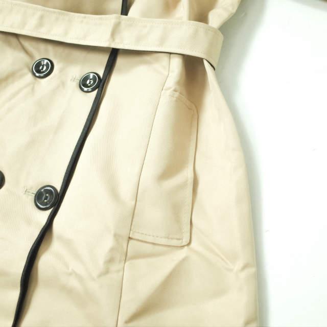 新品 no brand ノーブランド ツイル トレンチコート M ベージュ アウター h109 |  | 03