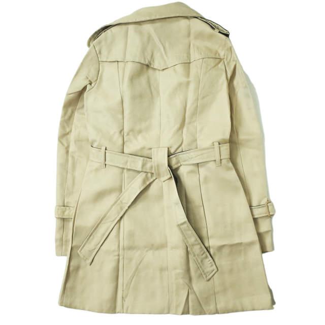 新品 no brand ノーブランド ツイル トレンチコート M ベージュ アウター h111 |  | 01