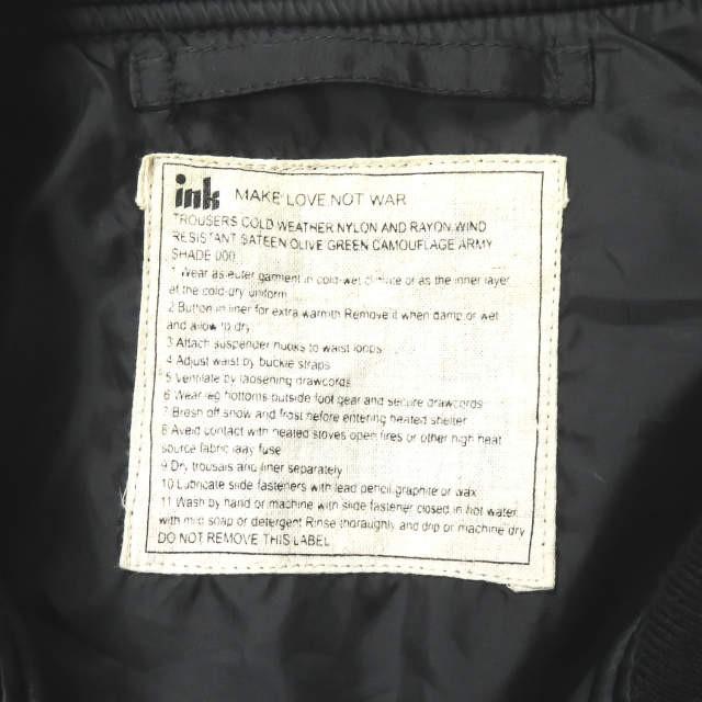 ink インク 日本製 Remake MA-1 Jacket リメイクライダースジャケット S ブラック フライト ブルゾン アウター ☆☆j1786s |  | 02