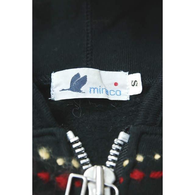 miraco ミラコ 日本製 ステッチ刺繍 スウェットジップパーカー S ブラック ダブルジップ トップス ☆☆j2611 |  | 02