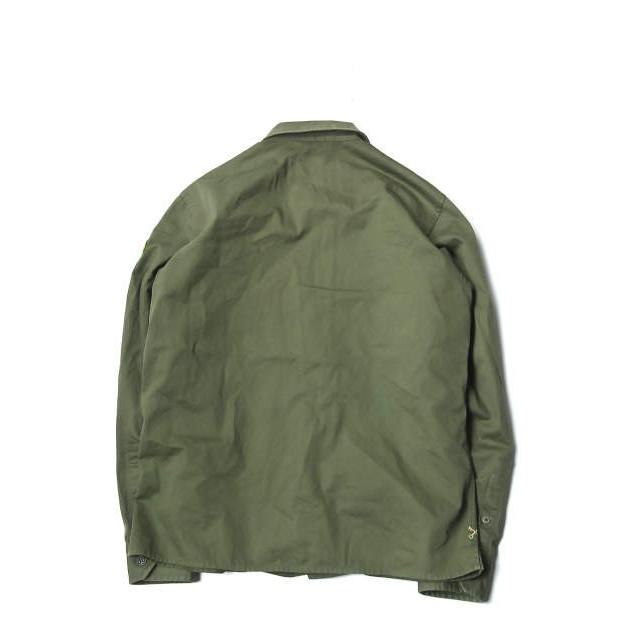 uniform experiment COTTON MINI HERRINGBONE L/S SAFARI SHIRT ヘリンボーンサファリシャツ UE-100021 2 ミリタリー ワッペン |  | 01