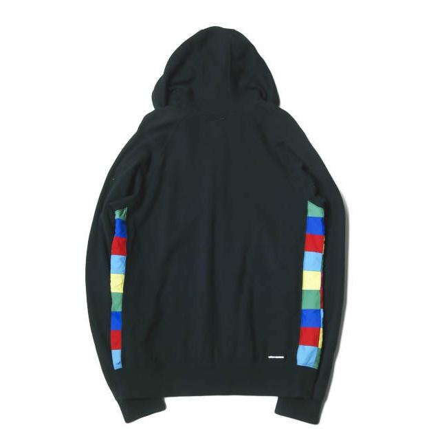 uniform experiment 日本製 COLOR CHART SIDE PANEL ZIP UP PARKA サイドパネル ジップアップパーカー UE-134071 4 スウェット |  | 01