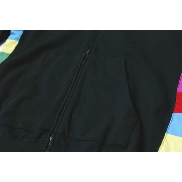 uniform experiment 日本製 COLOR CHART SIDE PANEL ZIP UP PARKA サイドパネル ジップアップパーカー UE-134071 4 スウェット |  | 05