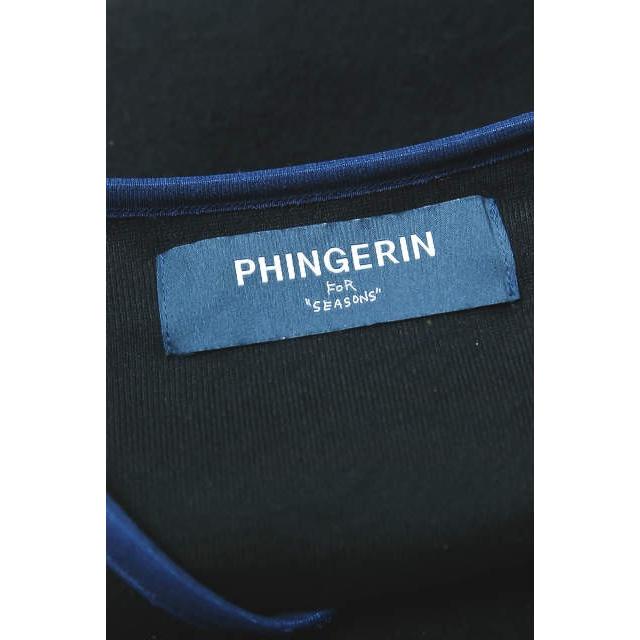 PHINGERIN フィンガリン 日本製 VINO SWEATER Vネックスウェットプルオーバー PD-152-SCS-051 S ブラック トレーナー フリース |  | 02