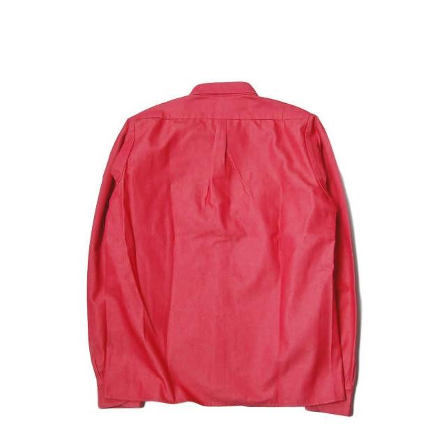 Necessary or unnecessary ネセサリーオアアンネセサリー ツイルBDシャツ １ レッド 長袖 ボタンダウン NOUN トップス |  | 01