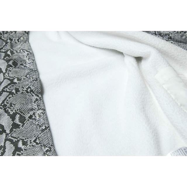 adidas originals by HYKE アディダス ハイク HY BENCH COAT PY パイソン柄 ベンチコート AA9293 L グレー 裏ボア レディース |  | 12