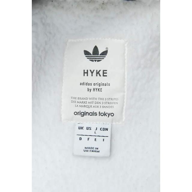 adidas originals by HYKE アディダス ハイク HY BENCH COAT PY パイソン柄 ベンチコート AA9293 L グレー 裏ボア レディース |  | 02