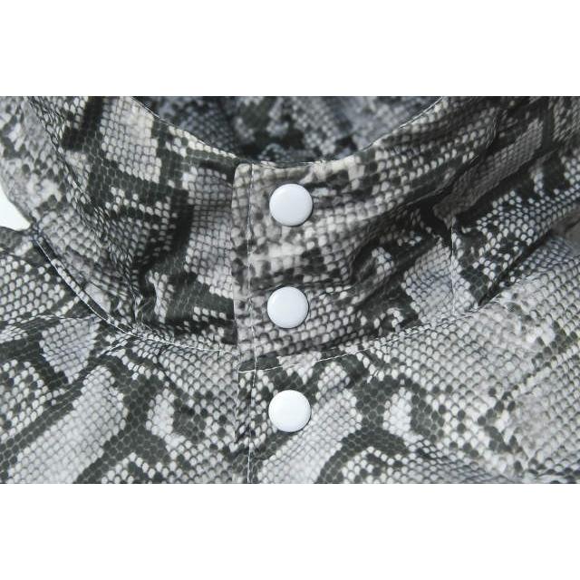 adidas originals by HYKE アディダス ハイク HY BENCH COAT PY パイソン柄 ベンチコート AA9293 L グレー 裏ボア レディース |  | 04