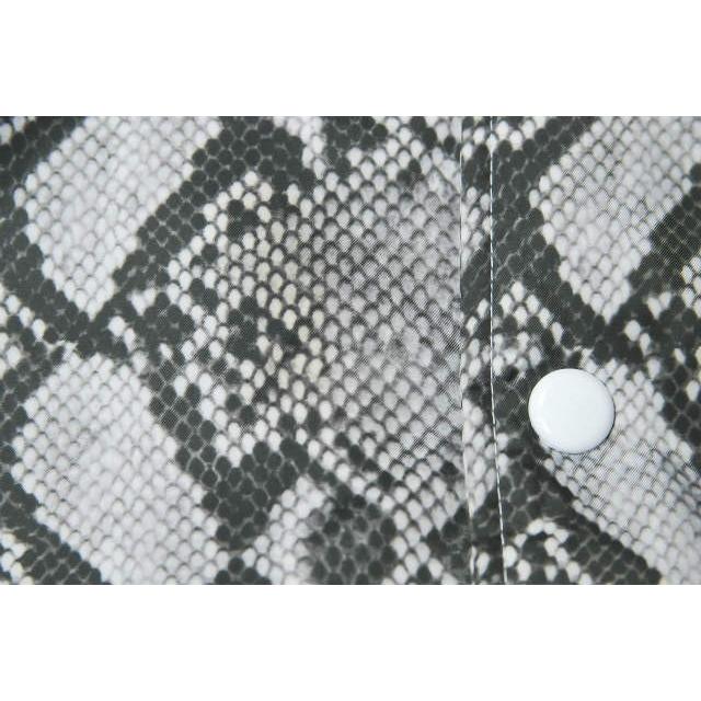 adidas originals by HYKE アディダス ハイク HY BENCH COAT PY パイソン柄 ベンチコート AA9293 L グレー 裏ボア レディース |  | 08