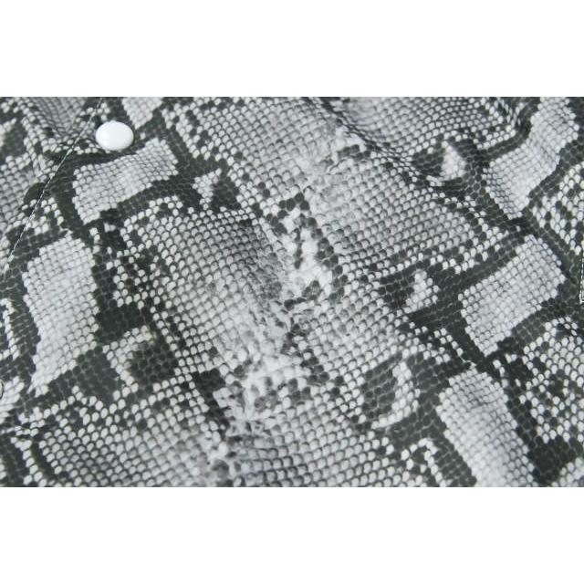 adidas originals by HYKE アディダス ハイク HY BENCH COAT PY パイソン柄 ベンチコート AA9293 L グレー 裏ボア レディース |  | 09