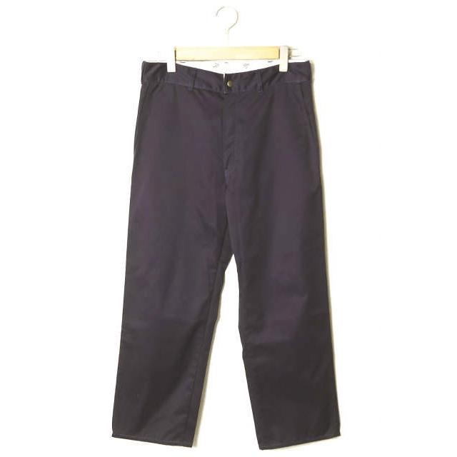 ザスタイリストジャパン The Stylist Japan T/C WORK PANTS ヒップパッチ付き ワークパンツ L パープル ボトムス | 