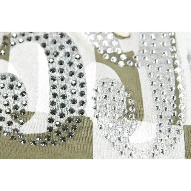 THE GREAT CHINA WALL 中国長城 ザ グレートチャイナウォール アメリカ製 リメイクジップアップパーカー L カーキ スウェット |  | 05